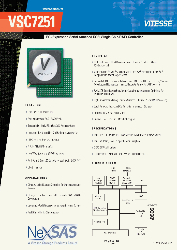 VSC7251_4114509.PDF Datasheet