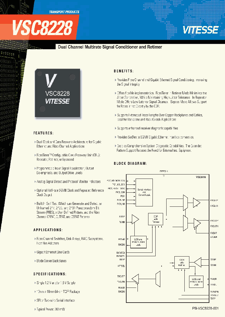 VSC8228_4108871.PDF Datasheet