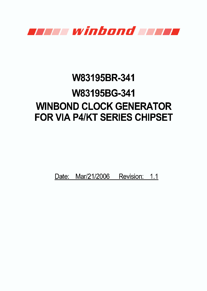 W83195BG-341_4160141.PDF Datasheet