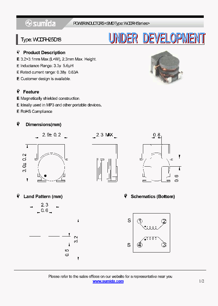 WCDRH25D18NP-5R6N_4136893.PDF Datasheet