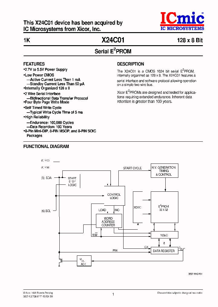 X24C01SIG-35_4129998.PDF Datasheet