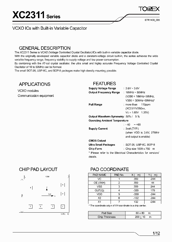 XC2311V3B0SL_4130312.PDF Datasheet