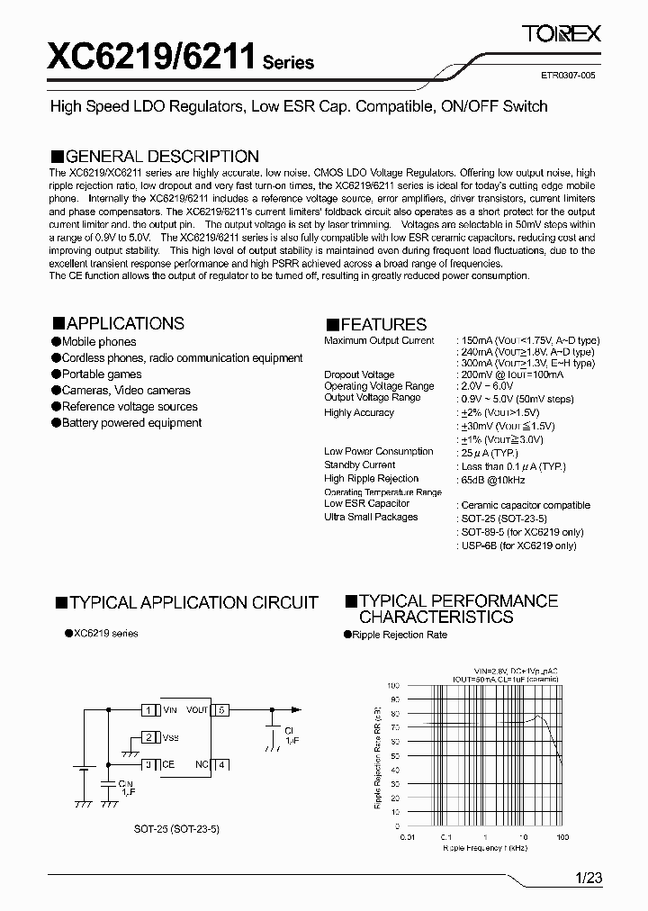XC6219B091DL_4113206.PDF Datasheet