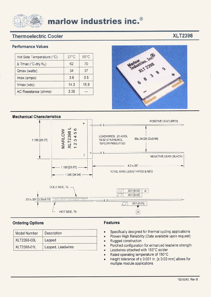 XLT2398-01L_4129230.PDF Datasheet
