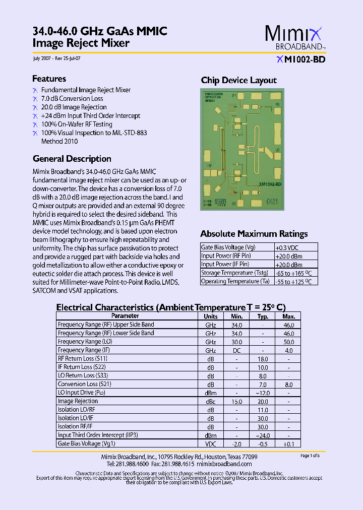 XM1002-BD-EV1_4143032.PDF Datasheet