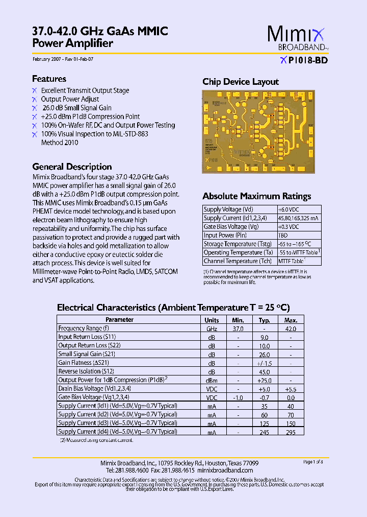 XP1018-BD-EV1_4141850.PDF Datasheet