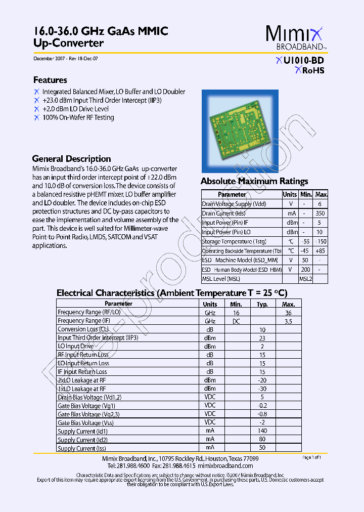 XU1010-BD_4143435.PDF Datasheet