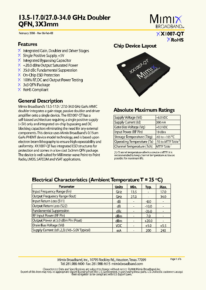 XX1007-QT-EV1_4143421.PDF Datasheet