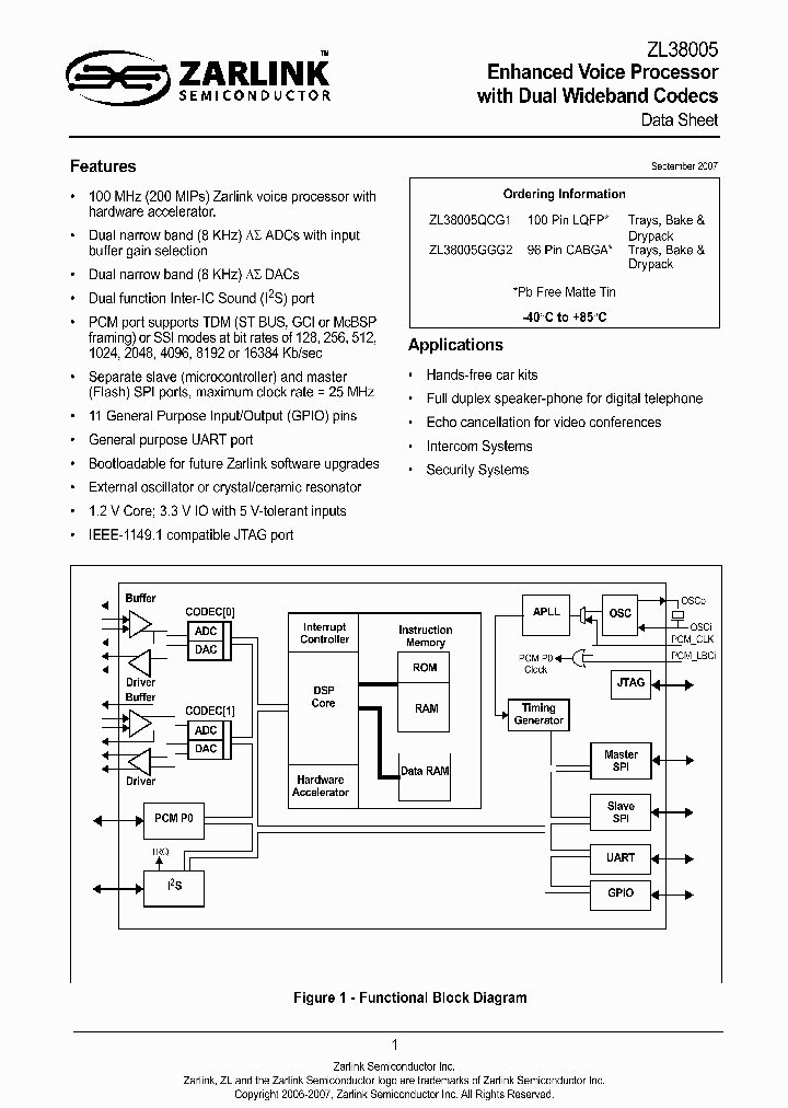 ZL38005QCG1_4127209.PDF Datasheet
