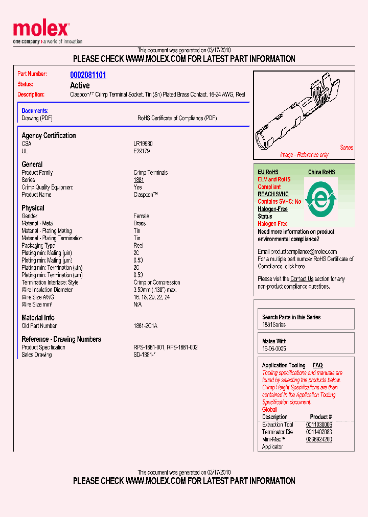 0002081101_4841929.PDF Datasheet