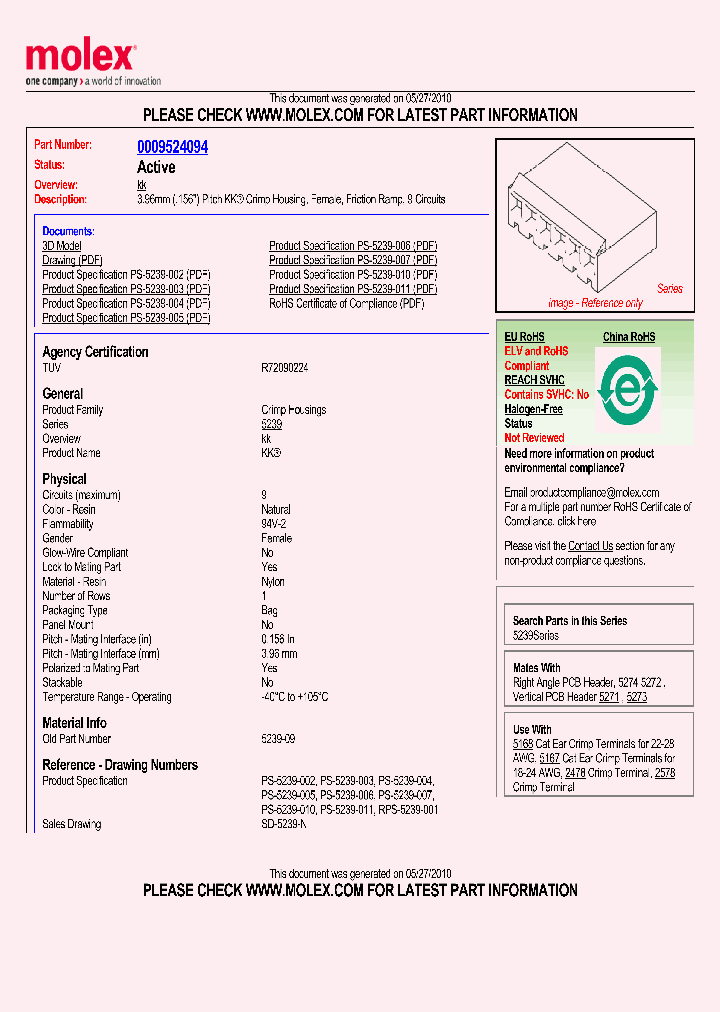 0009524094_4841535.PDF Datasheet