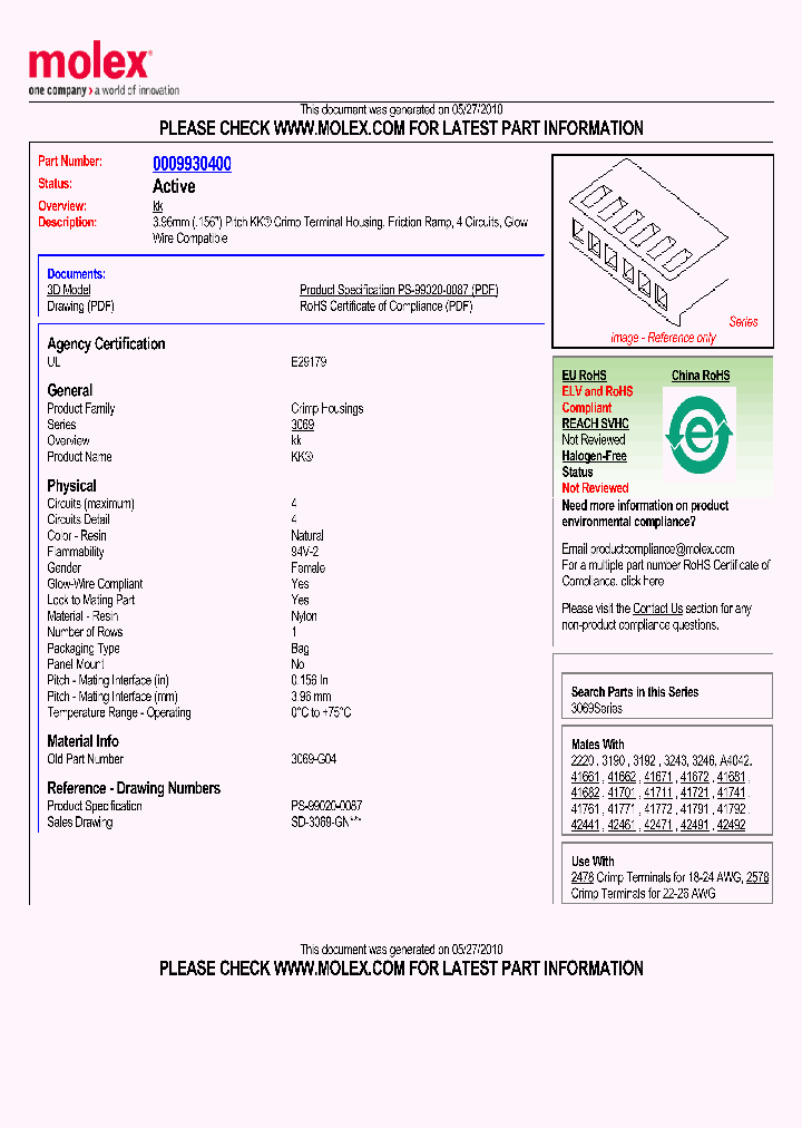 0009930400_4853445.PDF Datasheet