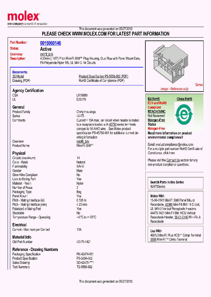 0015060146_4796588.PDF Datasheet
