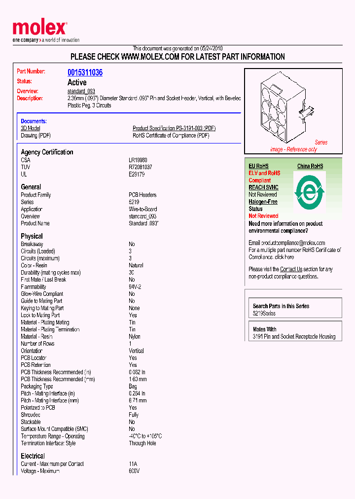 0015311036_4841115.PDF Datasheet
