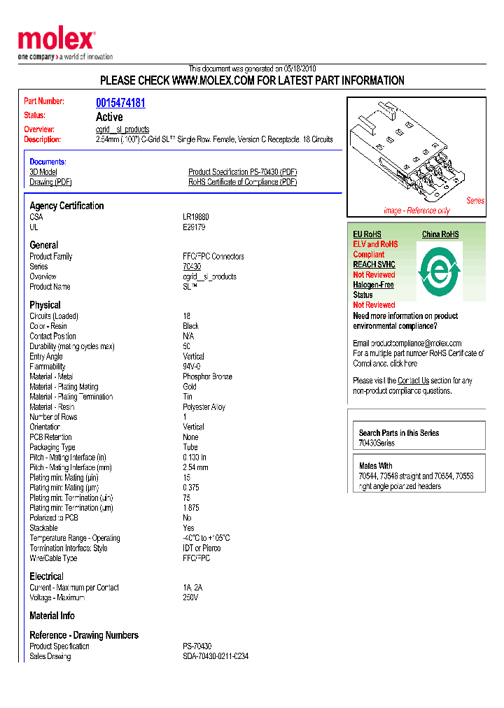 0015474181_4862765.PDF Datasheet