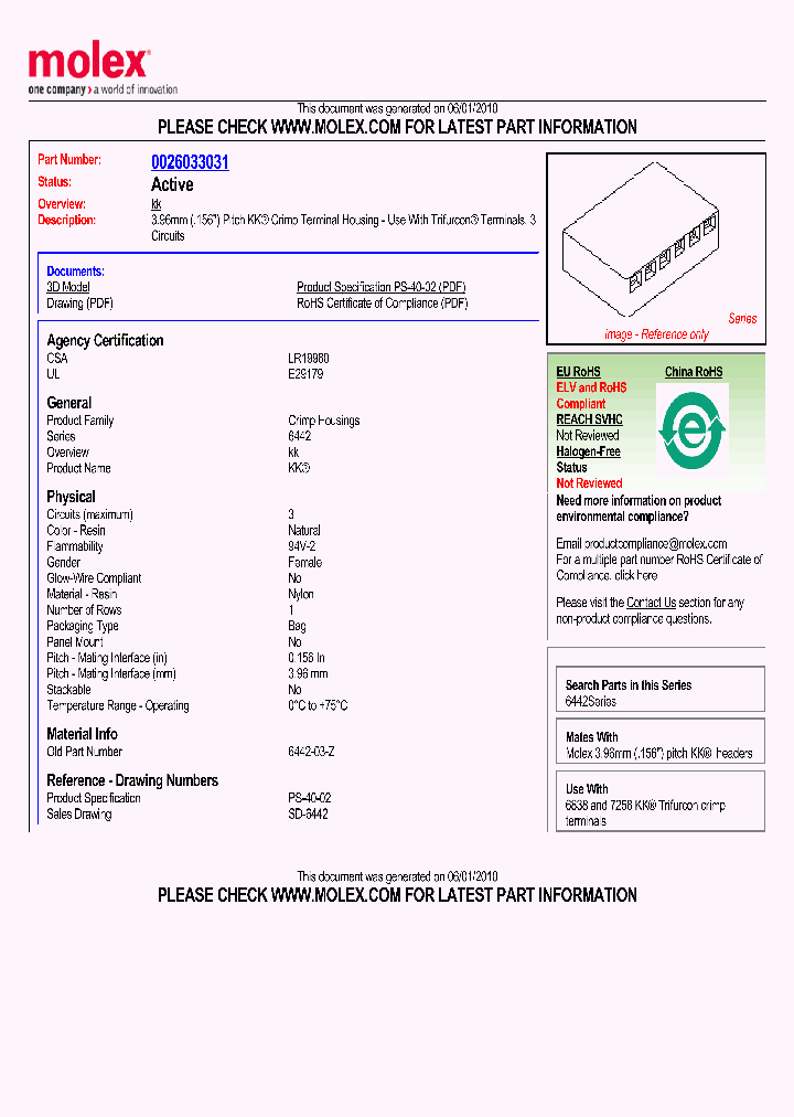 0026033031_4912545.PDF Datasheet