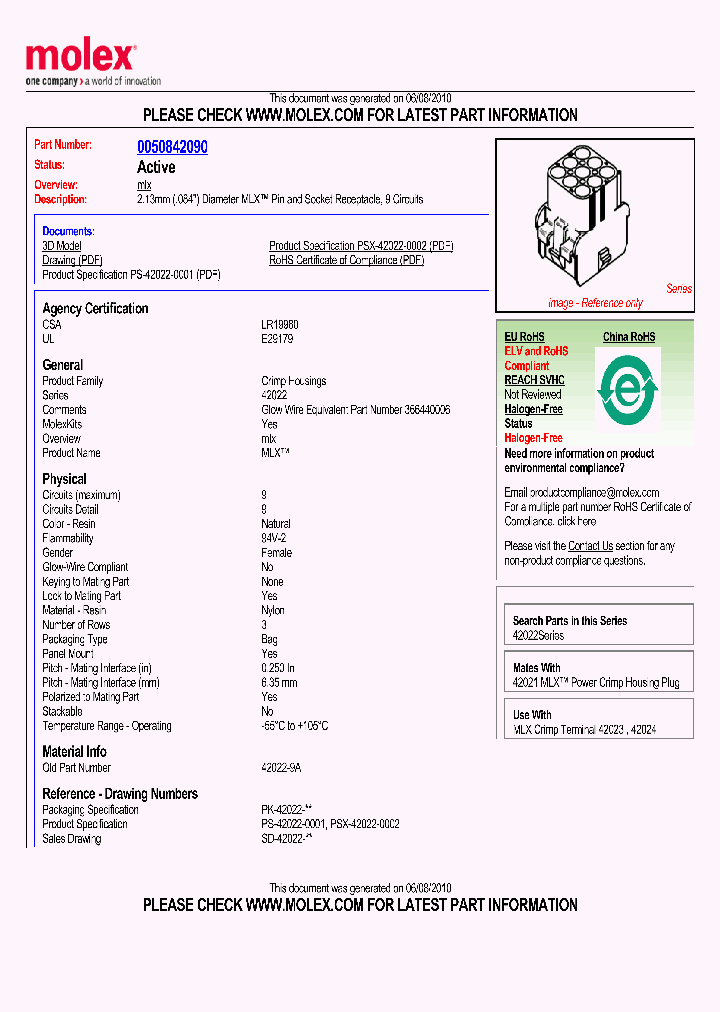 0050842090_4795691.PDF Datasheet