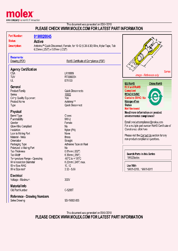 0190020045_4845685.PDF Datasheet