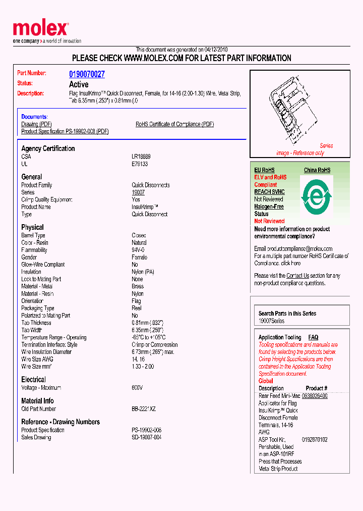 0190070027_4842240.PDF Datasheet
