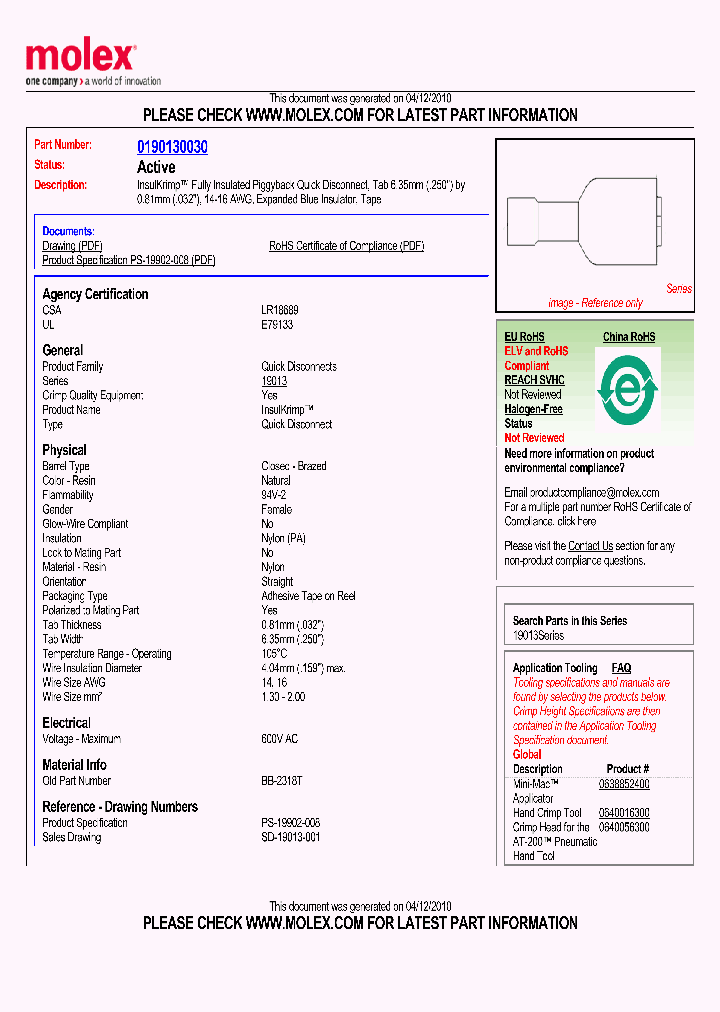 0190130030_4814864.PDF Datasheet