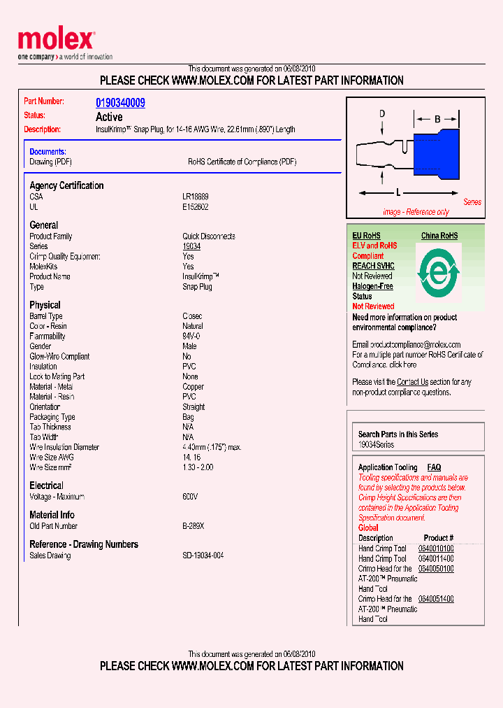 0190340009_4799654.PDF Datasheet