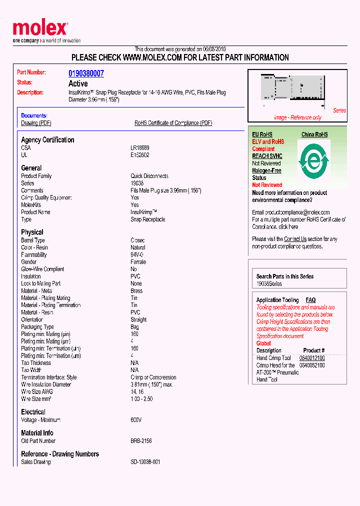 0190380007_4843335.PDF Datasheet