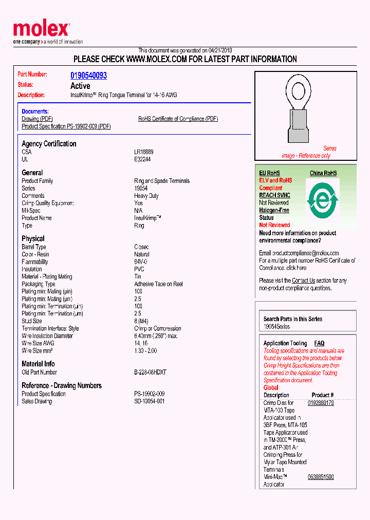0190540093_4799531.PDF Datasheet