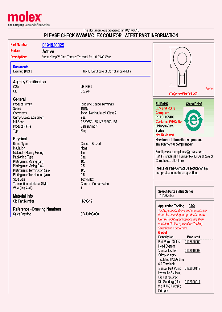 0191930325_4898982.PDF Datasheet