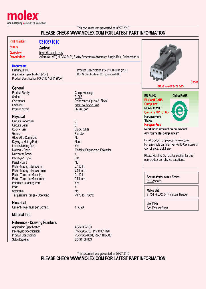 0310671010_4841284.PDF Datasheet
