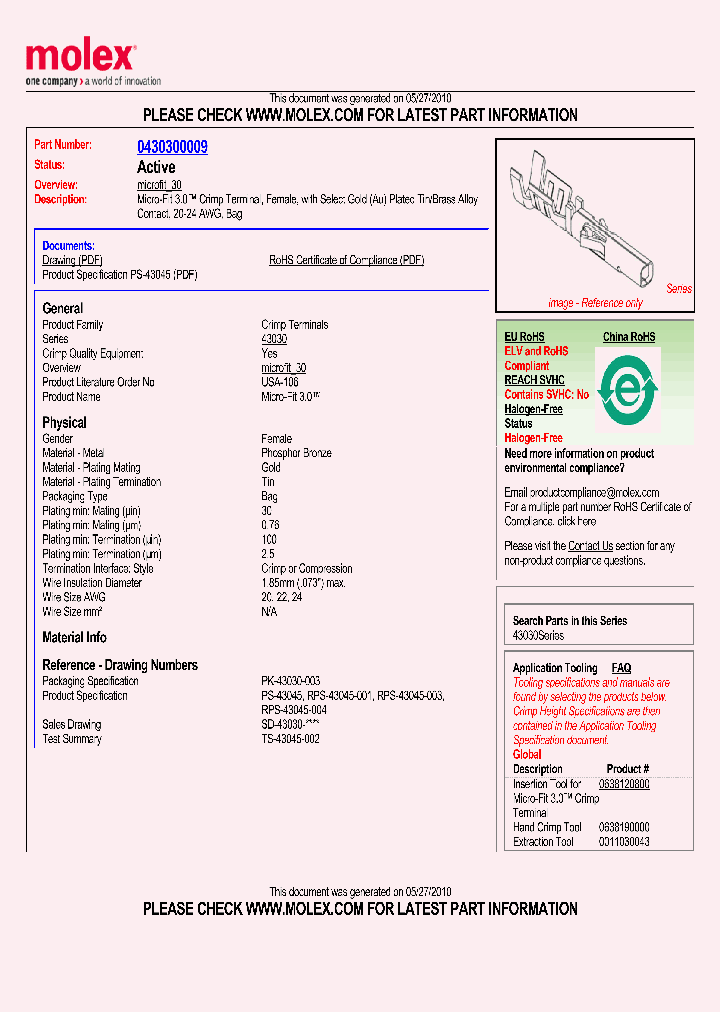 0430300009_4856192.PDF Datasheet