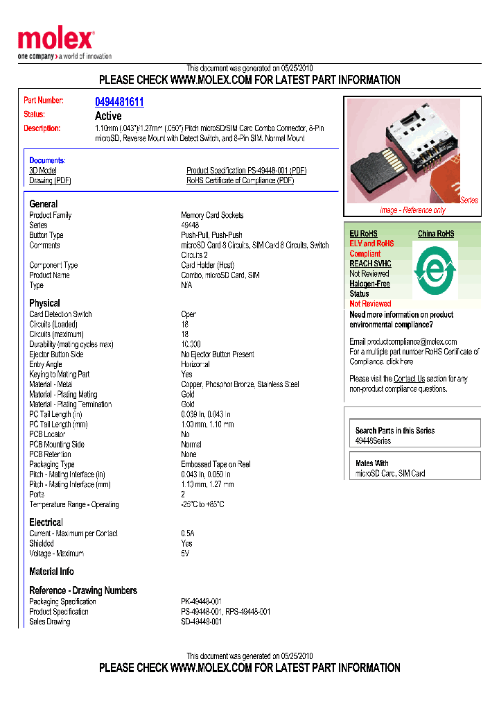 0494481611_4808013.PDF Datasheet