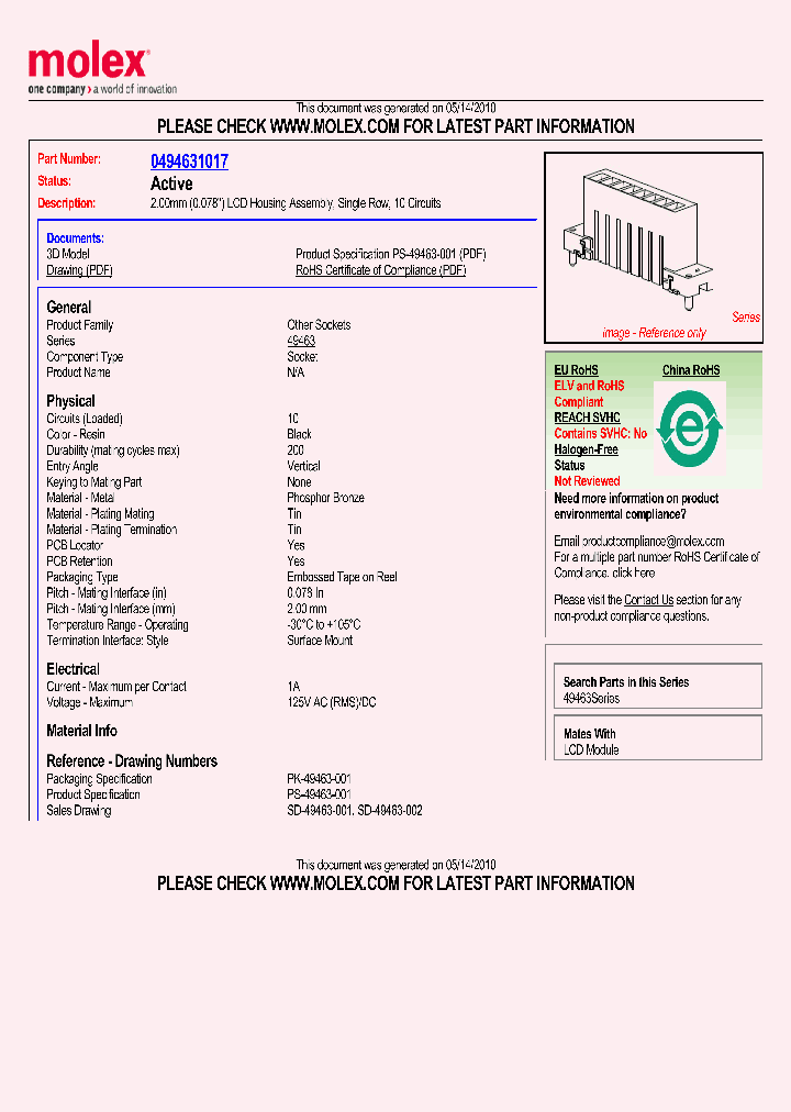 0494631017_4806308.PDF Datasheet