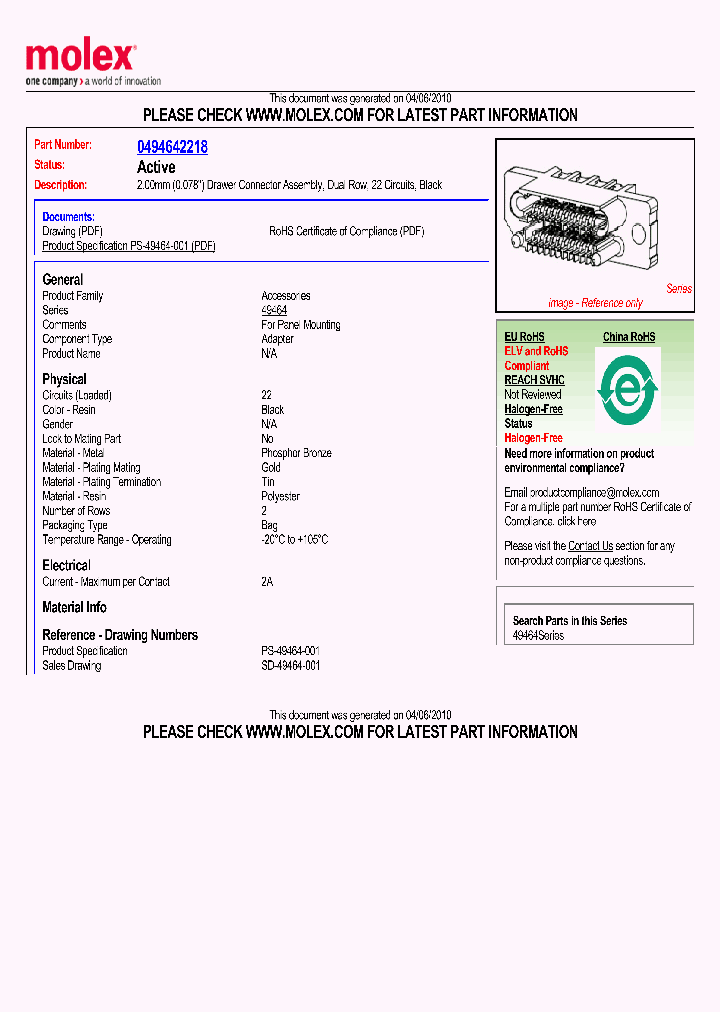 0494642218_4806317.PDF Datasheet