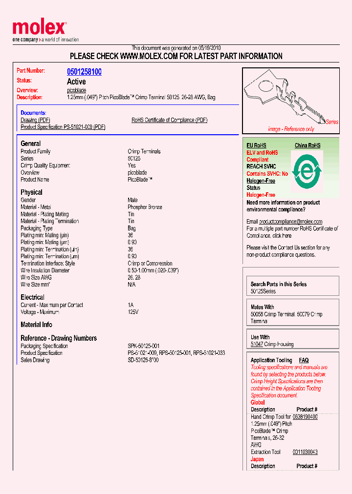 0501258100_4879414.PDF Datasheet