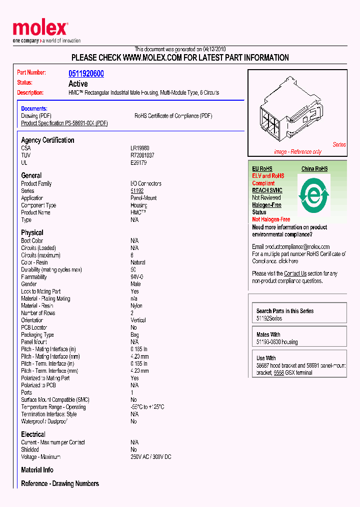 0511920600_4864501.PDF Datasheet