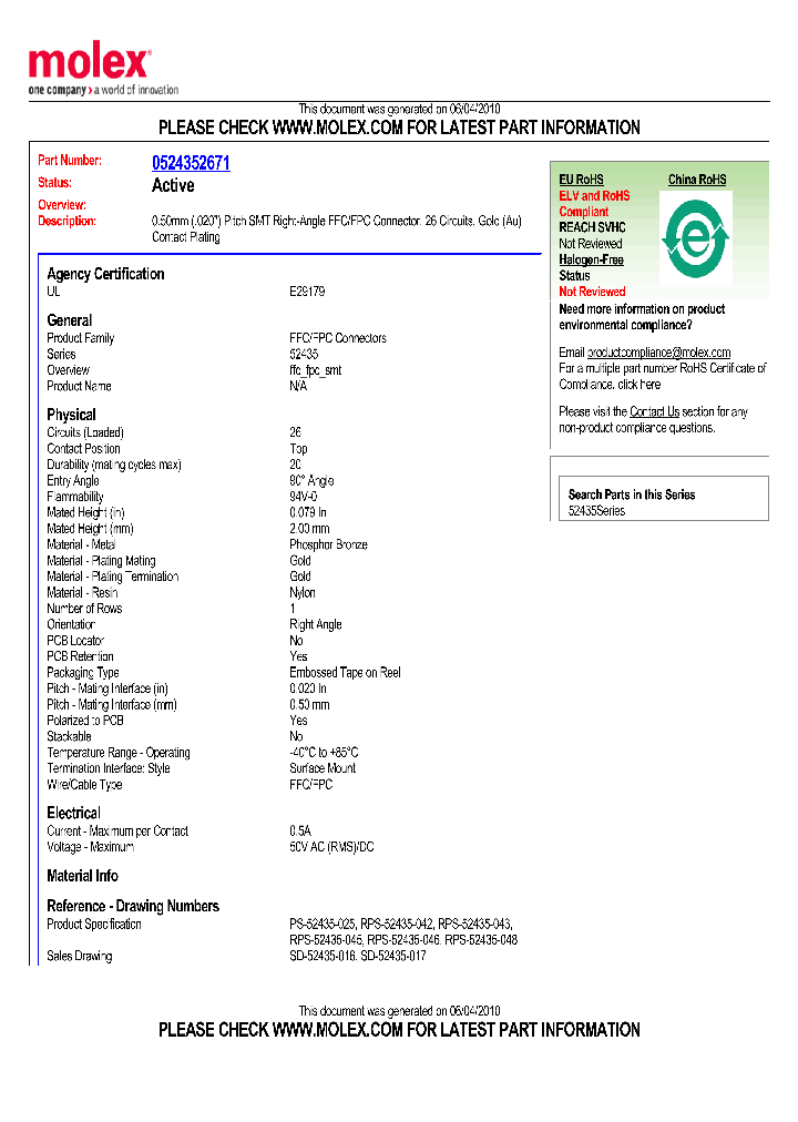 0524352671_4851730.PDF Datasheet