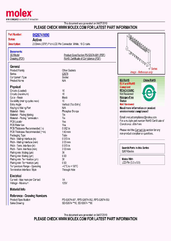 0526741690_4851736.PDF Datasheet