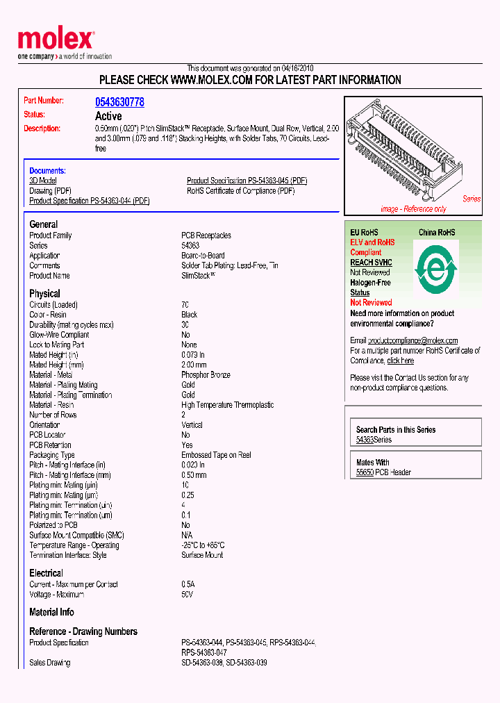 0543630778_4805138.PDF Datasheet