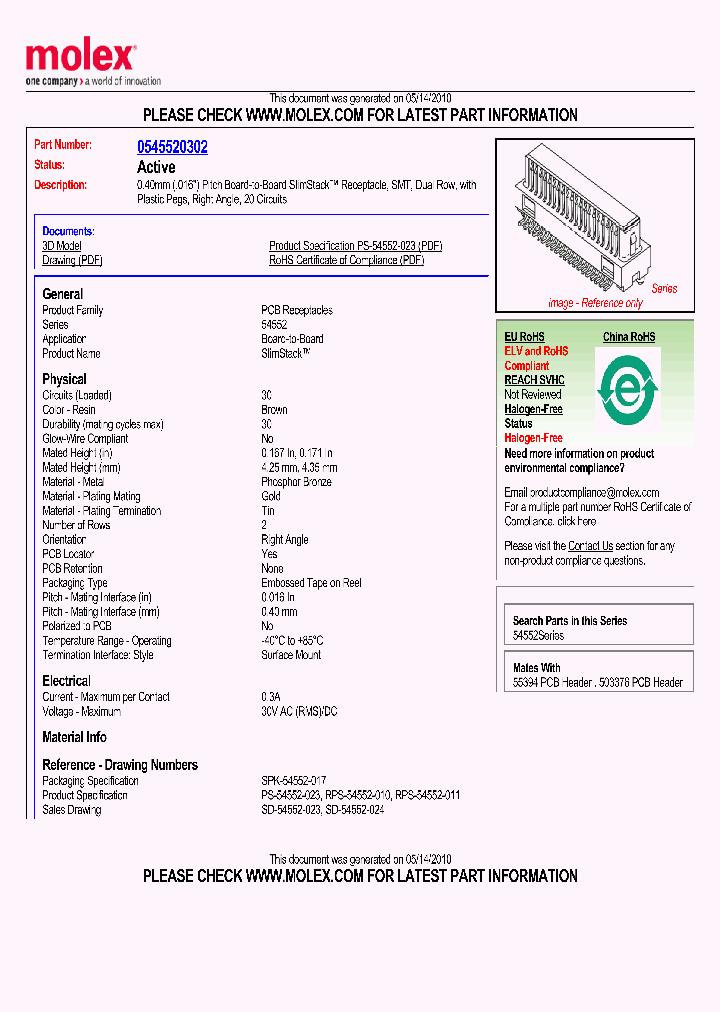 0545520302_4847986.PDF Datasheet