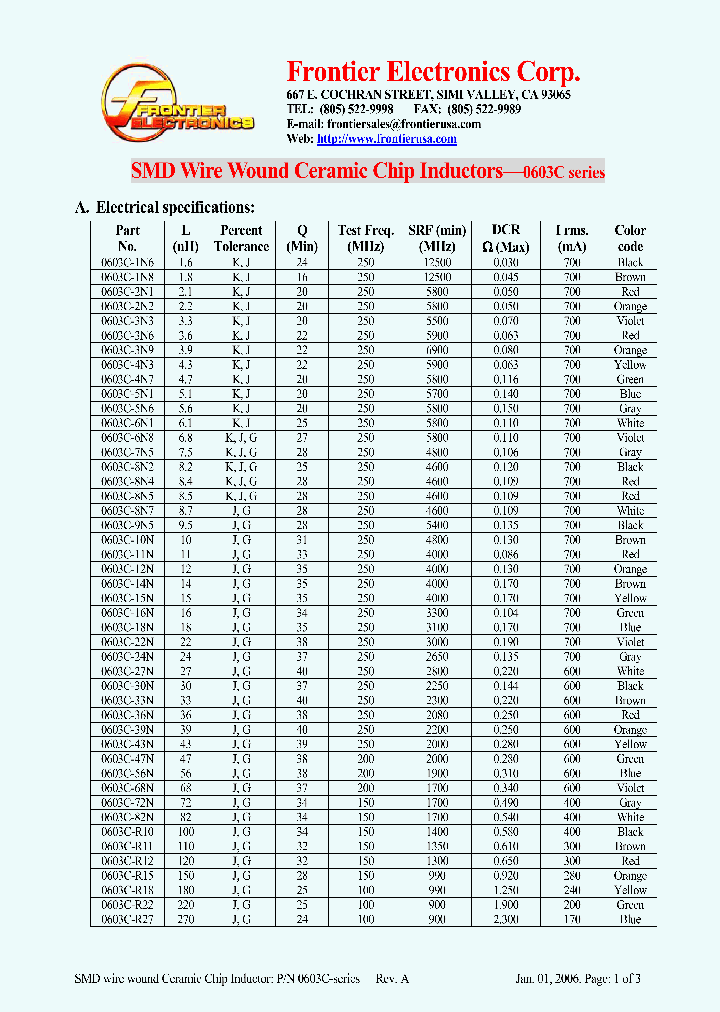 0603C-10N_4455768.PDF Datasheet