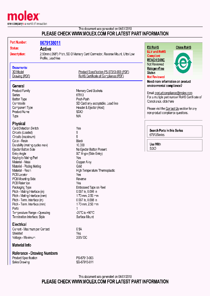 0679138011_4796812.PDF Datasheet