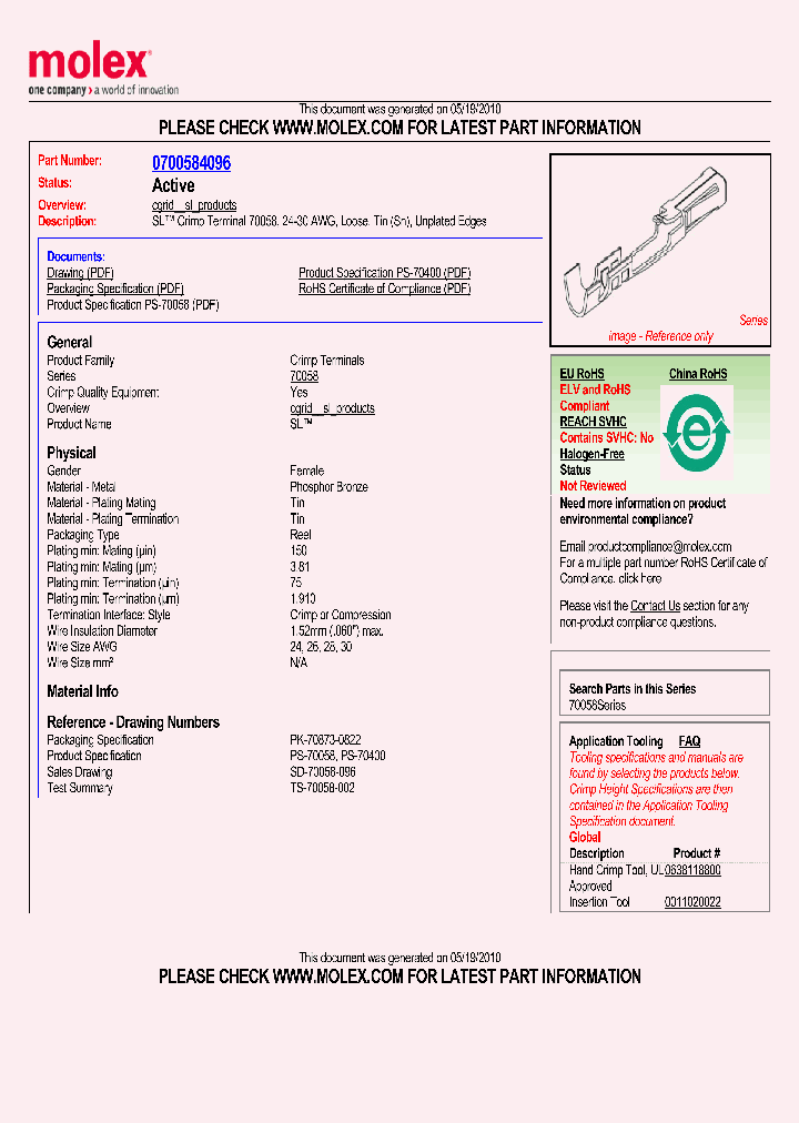 0700584096_4841655.PDF Datasheet