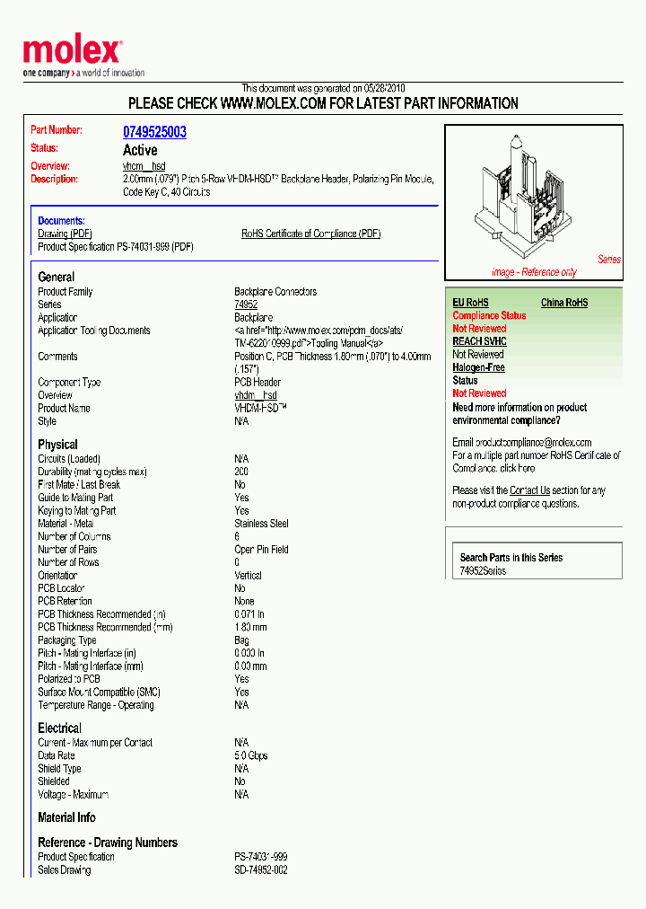 0749525003_4809276.PDF Datasheet