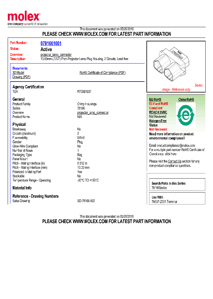 0781661001_4922168.PDF Datasheet