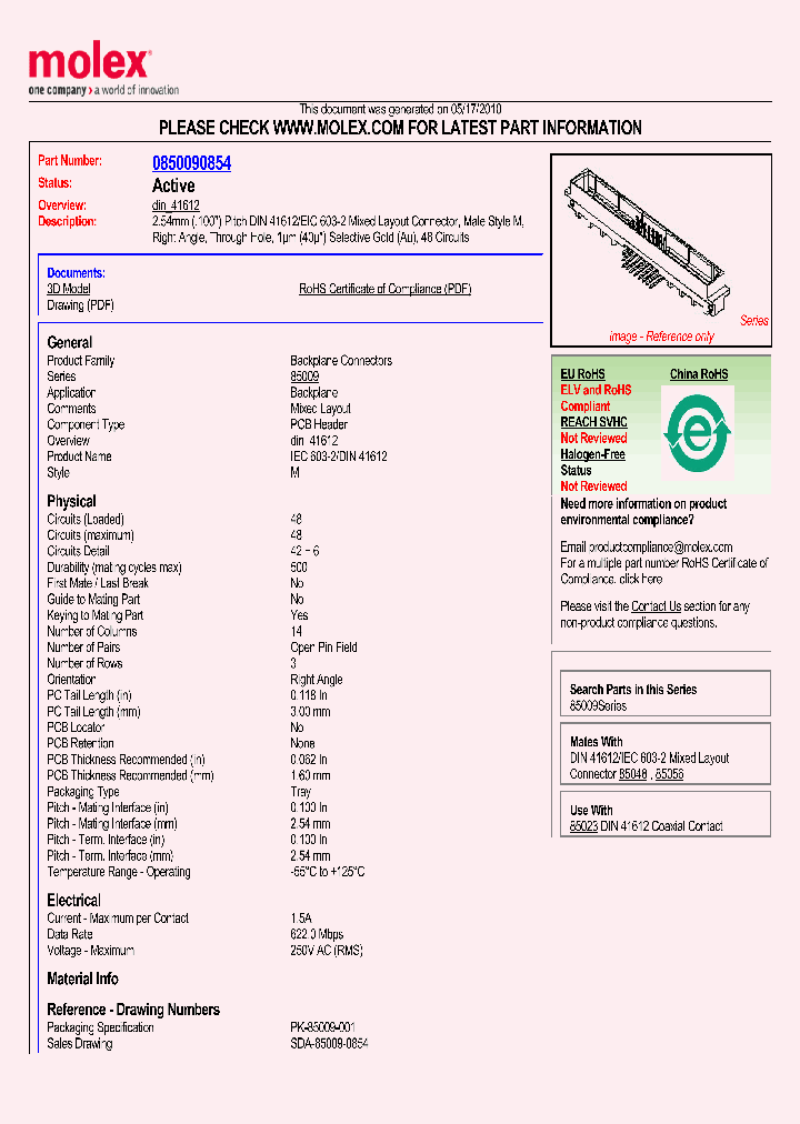 0850090854_4846039.PDF Datasheet