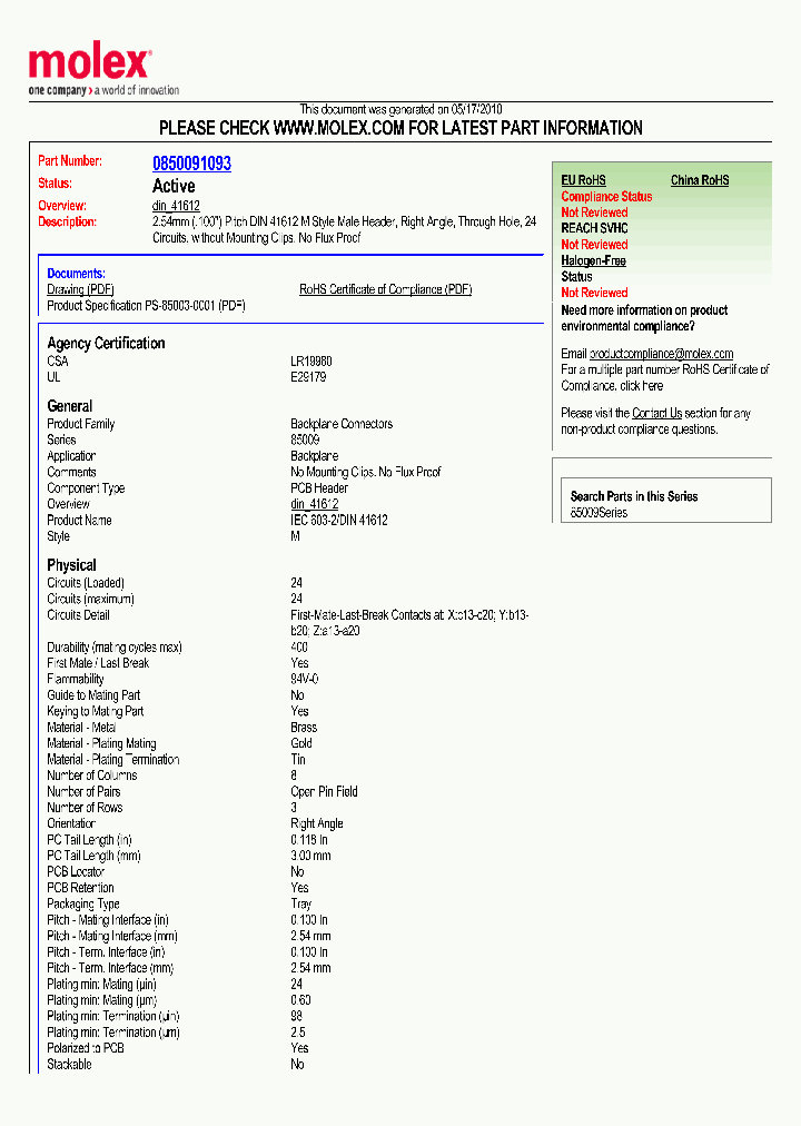 0850091093_4798785.PDF Datasheet