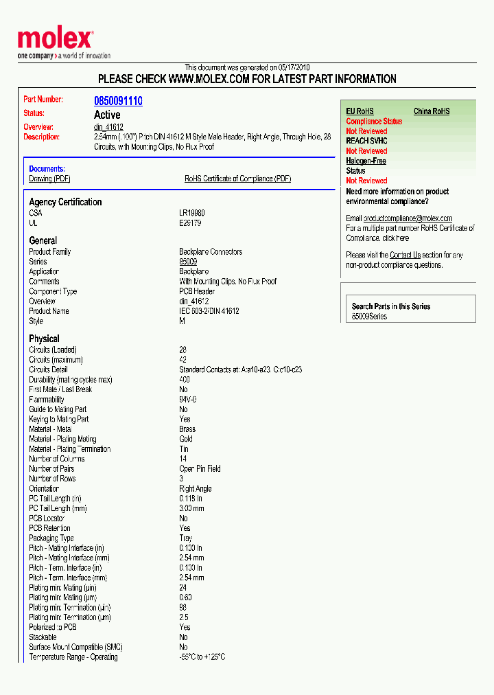 0850091110_4798787.PDF Datasheet