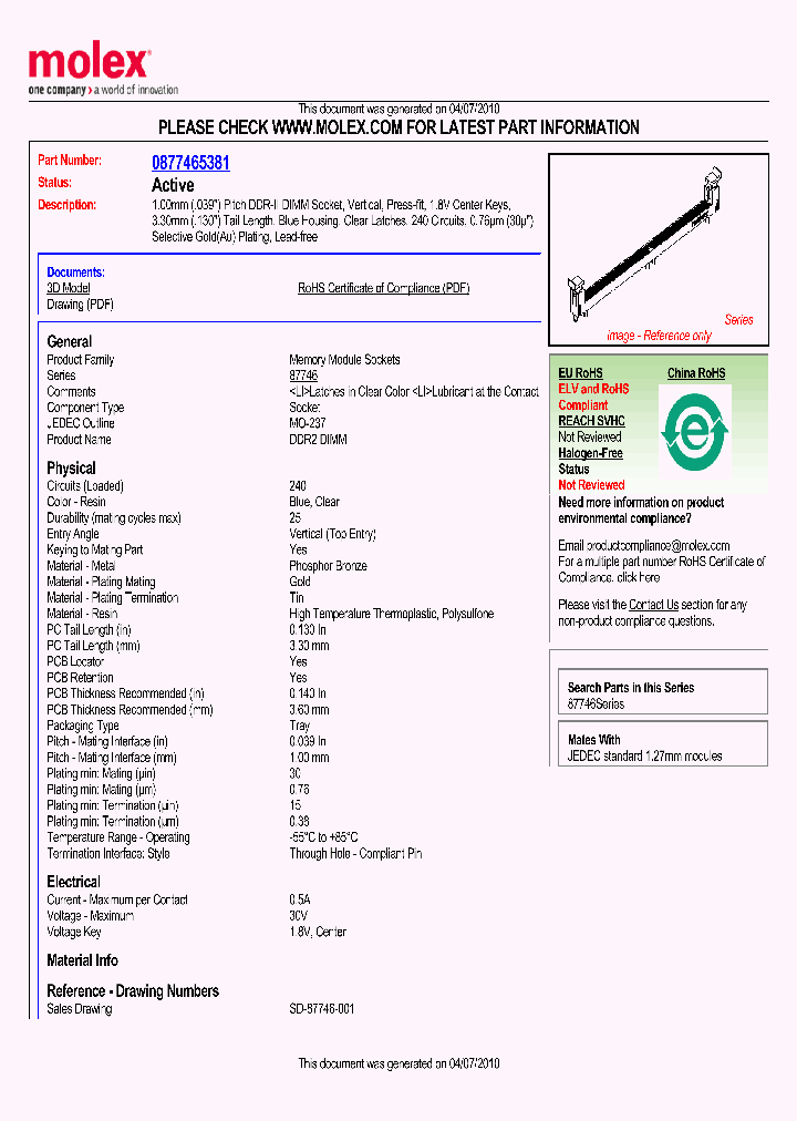 0877465381_4883407.PDF Datasheet