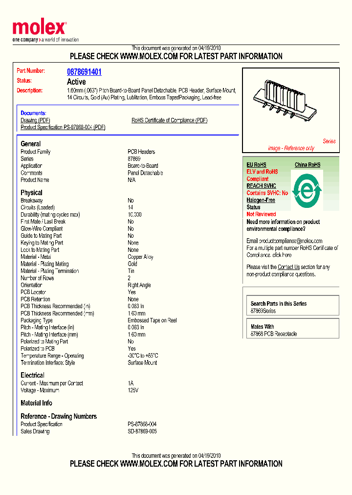 0878691401_4890260.PDF Datasheet