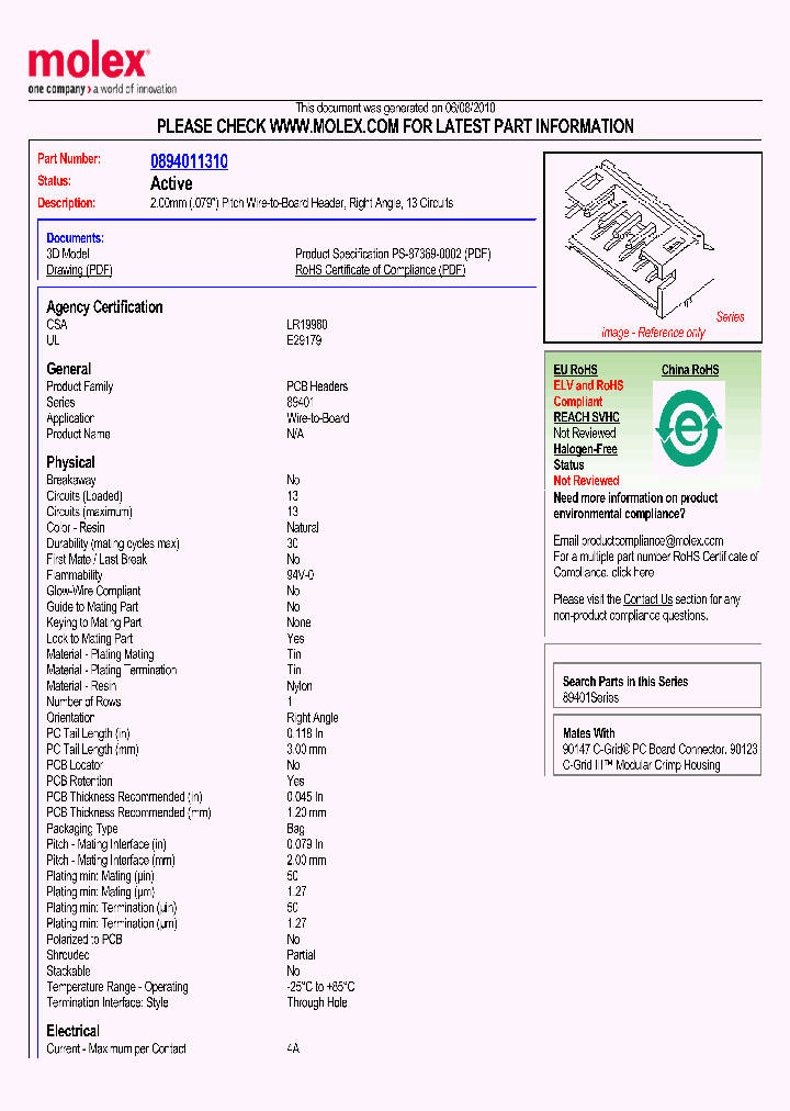 0894011310_4841107.PDF Datasheet